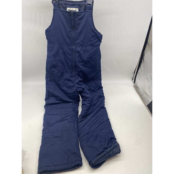 Osh Kosh Snow Pants Bibs Size 8 Blue Ski Snowboard Winter Warm Winter Kids READ - Picture 2 of 9